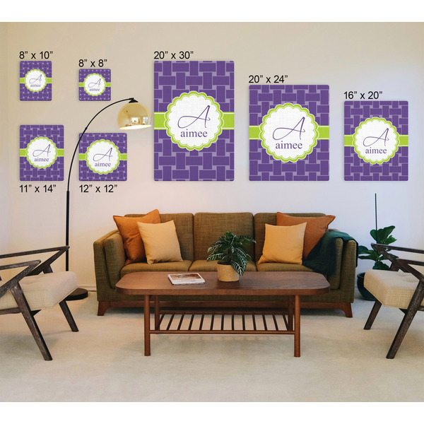 Waffle Weave Canvas Prints - Multiple Sizes