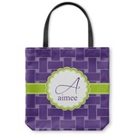 Waffle Weave Canvas Tote Bag - Small - 13"x13" (Personalized)
