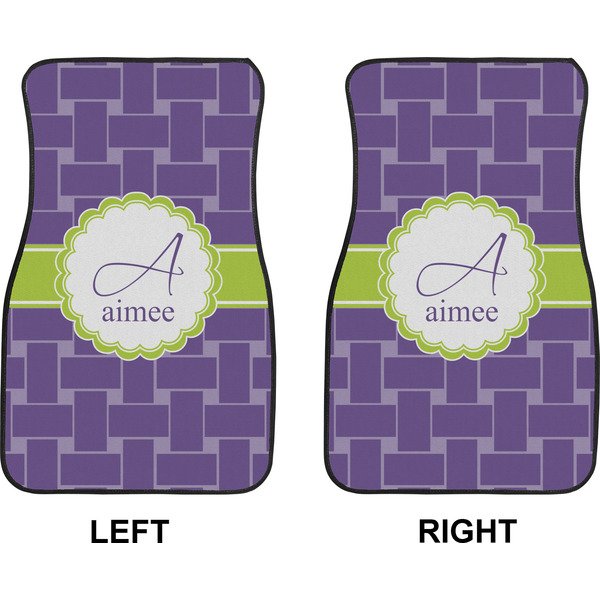 Waffle Weave Car Mat Front - Approval