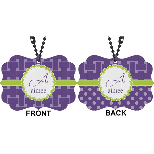 Waffle Weave Car Ornament (Approval)