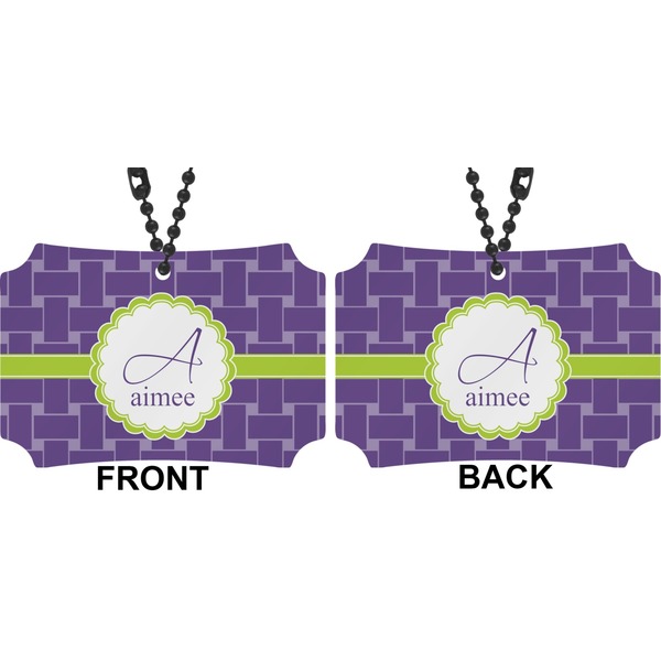 Waffle Weave Car Ornament - Berlin (Approval)