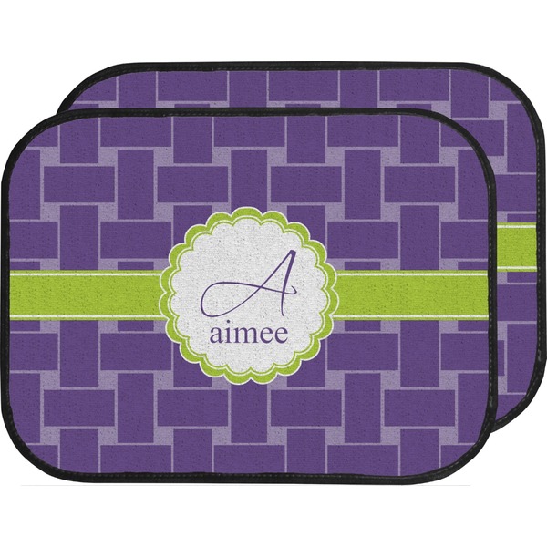 Waffle Weave Custom Car Floor Mats Set (2Front & 2Back)