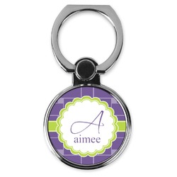 Waffle Weave Cell Phone Ring Stand & Holder (Personalized)