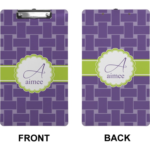 Waffle Weave Clipboard (Legal) (Front + Back)