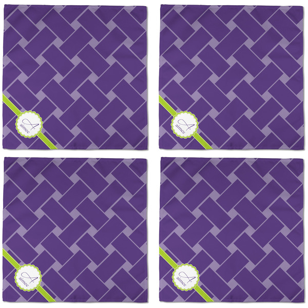 Waffle Weave Cloth Napkins - Personalized Dinner (APPROVAL) Set of 4