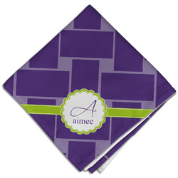 Waffle Weave Cloth Dinner Napkin - Single w/ Name and Initial