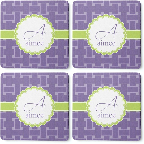 Waffle Weave Coaster Rubber Back - Apvl