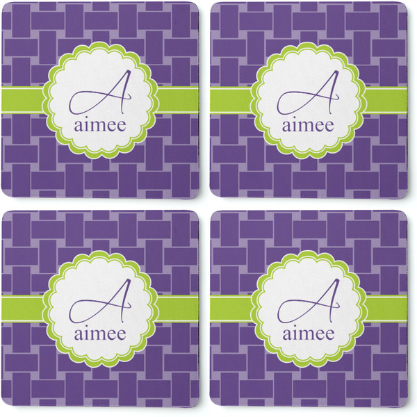 Waffle Weave Coaster Rubber Back - Apvl