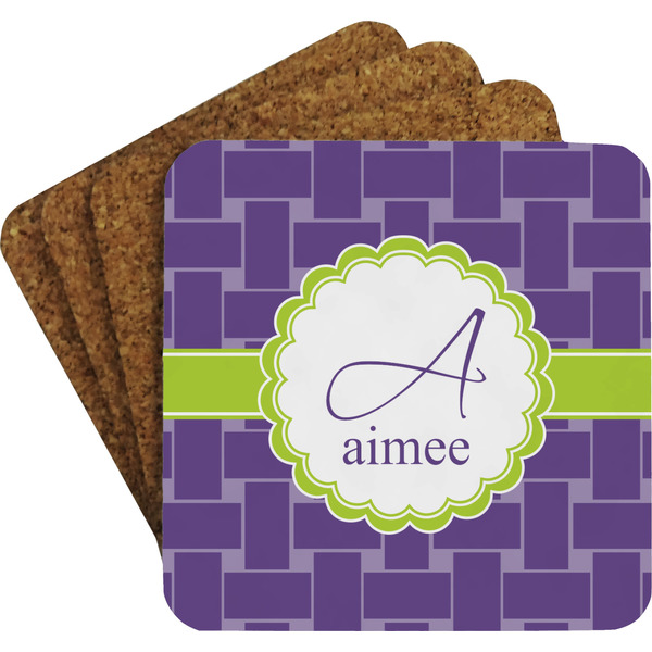 Waffle Weave Coaster Set (Personalized)