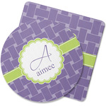Waffle Weave Rubber Backed Coaster (Personalized)