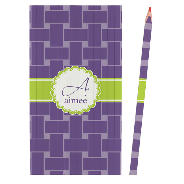 Waffle Weave Colored Pencils - Front View