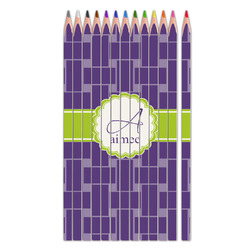 Waffle Weave Colored Pencils (Personalized)