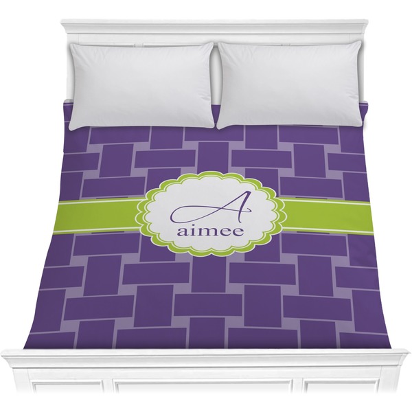 Custom Waffle Weave Comforter - Full / Queen (Personalized)