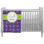 Waffle Weave Crib Comforter / Quilt (Personalized)