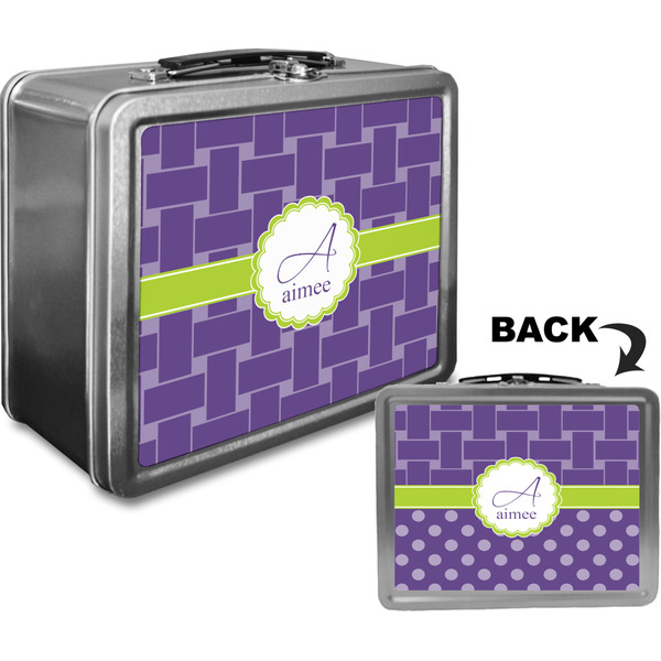 Waffle Weave Custom Lunch Box / Tin Approval