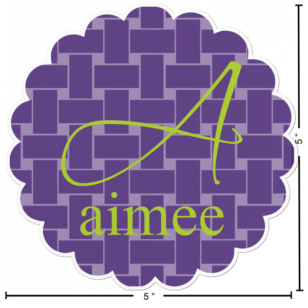 Waffle Weave Custom Shape Iron On Patches - L - APPROVAL