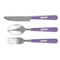 Waffle Weave Cutlery Set - FRONT