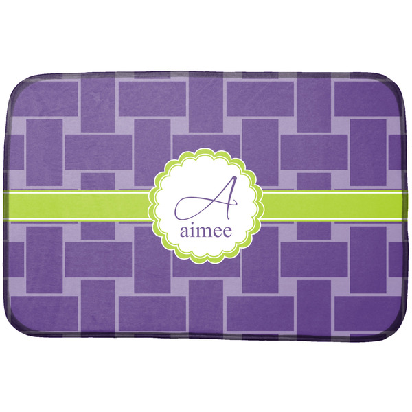 Custom Waffle Weave Dish Drying Mat (Personalized)