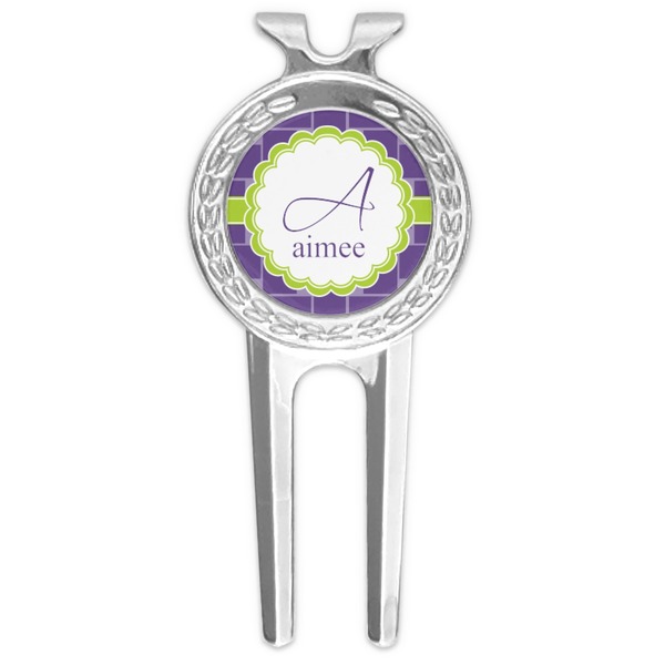 Custom Waffle Weave Golf Divot Tool & Ball Marker (Personalized)