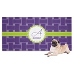 Waffle Weave Dog Towel (Personalized)