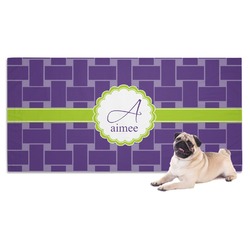 Waffle Weave Dog Towel (Personalized)