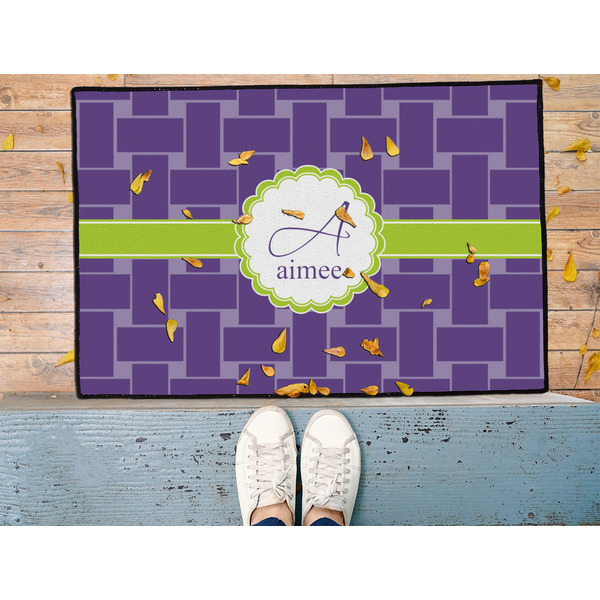 Waffle Weave Door Mat - LIFESTYLE (Med)