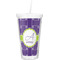 Waffle Weave Double Wall Tumbler with Straw (Personalized)