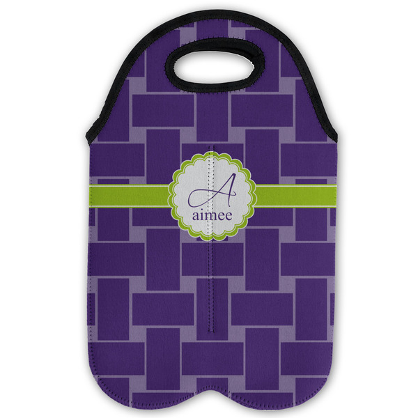 Waffle Weave Double Wine Tote - Flat (new)