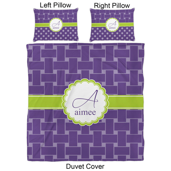 Waffle Weave Duvet Cover Set - Queen - Approval