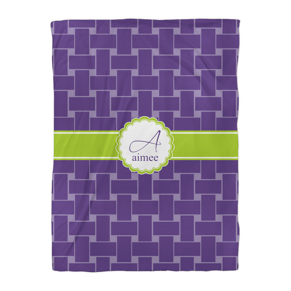 Waffle Weave Duvet Cover - Twin XL - Front