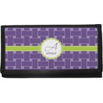 Waffle Weave Canvas Checkbook Cover (Personalized)