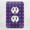 Waffle Weave Electric Outlet Plate - LIFESTYLE