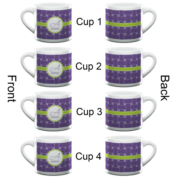 Waffle Weave Espresso Cup - 6oz (Double Shot Set of 4) APPROVAL