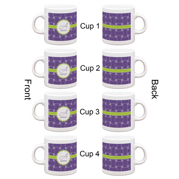 Waffle Weave Espresso Cup Set of 4 - Apvl