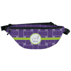 Waffle Weave Fanny Pack - Classic Style (Personalized)
