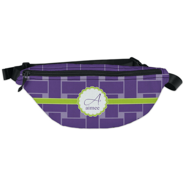 Custom Waffle Weave Fanny Pack - Classic Style (Personalized)