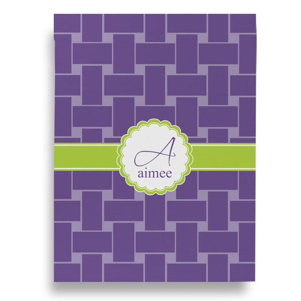 Waffle Weave Garden Flags - Large - Single Sided - FRONT