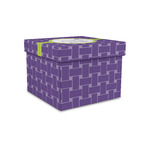 Waffle Weave Gift Box with Lid - Canvas Wrapped - Small (Personalized)