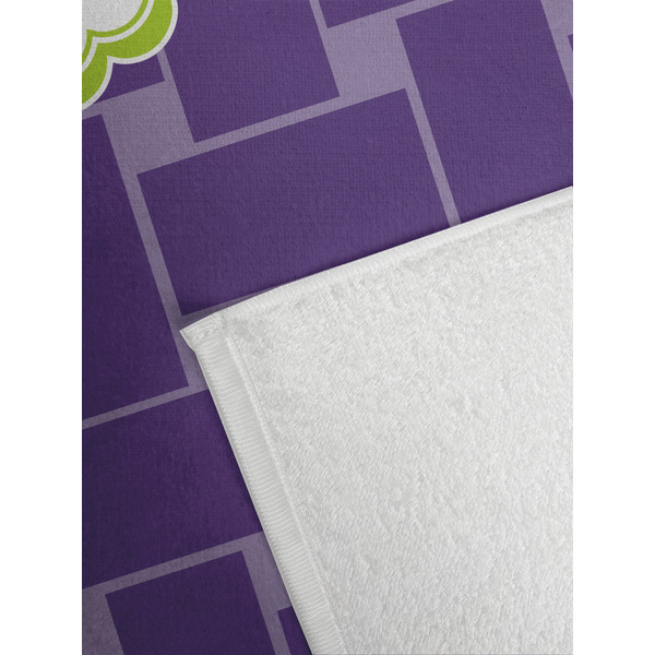 Waffle Weave Golf Towel - Detail