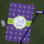 Waffle Weave Golf Towel Gift Set (Personalized)