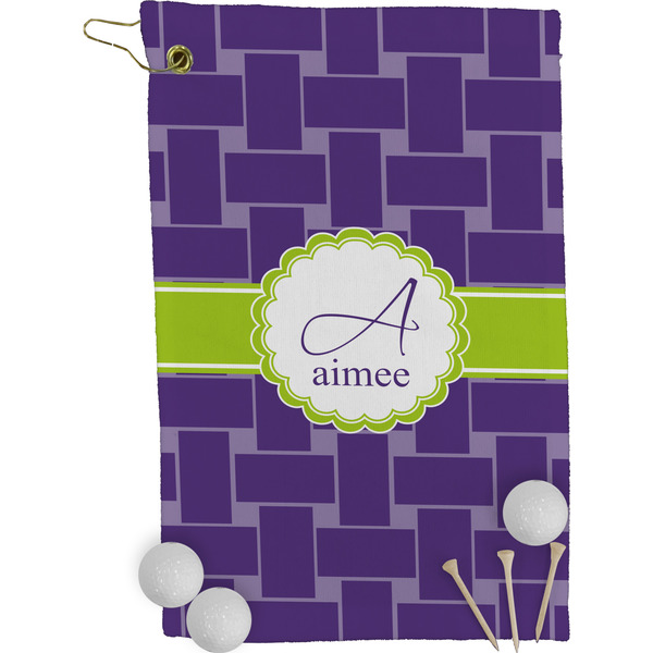 Waffle Weave Golf Towel (Personalized)