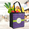 Waffle Weave Grocery Bag - LIFESTYLE