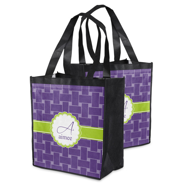 Waffle Weave Grocery Bag - MAIN