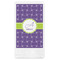 Waffle Weave Guest Napkins - Full Color - Embossed Edge (Personalized)