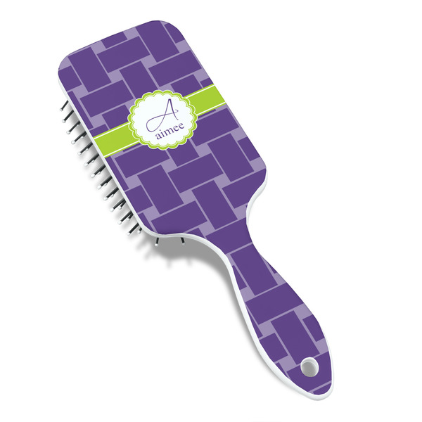 Waffle Weave Hair Brush - Angle View