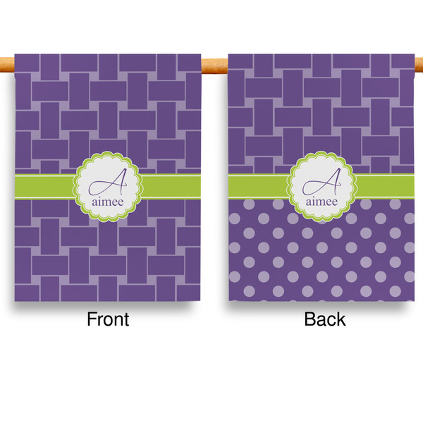 Waffle Weave House Flags - Double Sided - APPROVAL