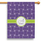 Waffle Weave 28" House Flag - Single Sided (Personalized)