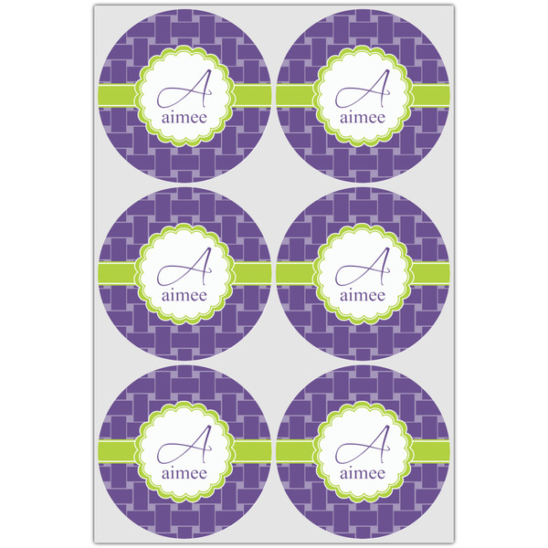 Waffle Weave Icing Circle - Large - Set of 6