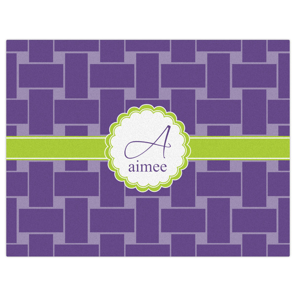 Waffle Weave Indoor / Outdoor Rug - 6'x8' - Front Flat