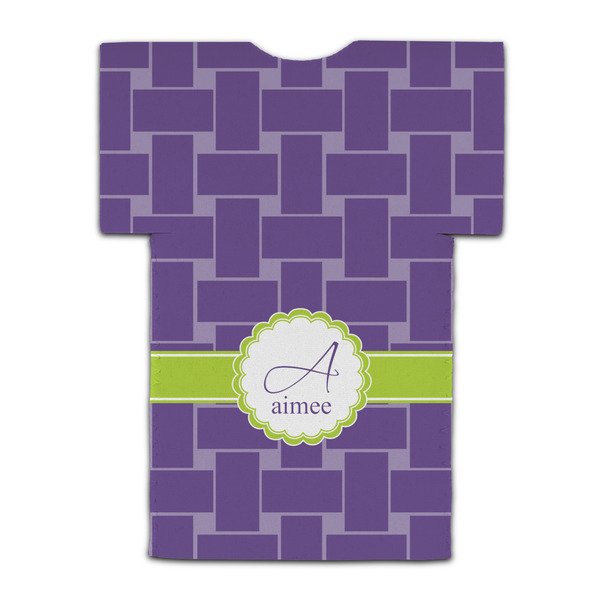 Waffle Weave Jersey Bottle Cooler - BACK (flat)